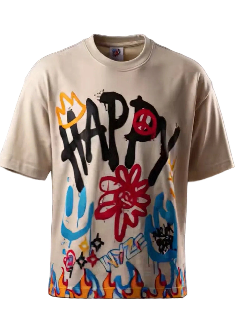 Flame of Love Puff Print Tee