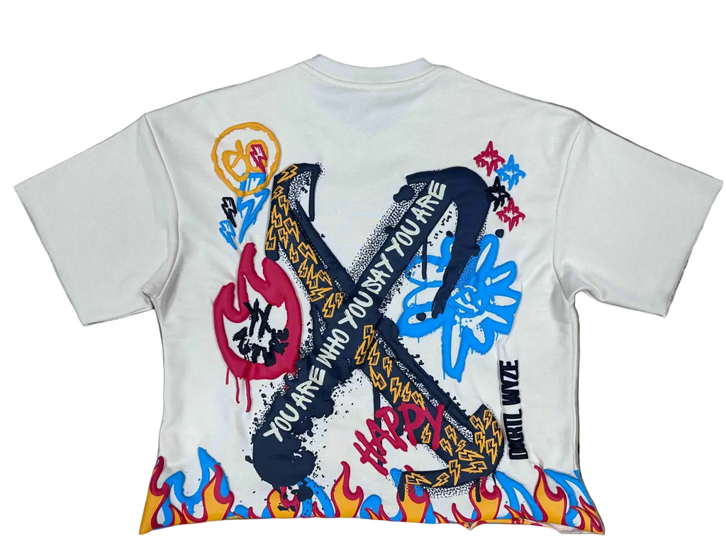 Flame of Love Puff Print Tee