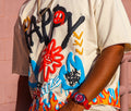 Flame of Love Puff Print Tee by DKRTL WYZE