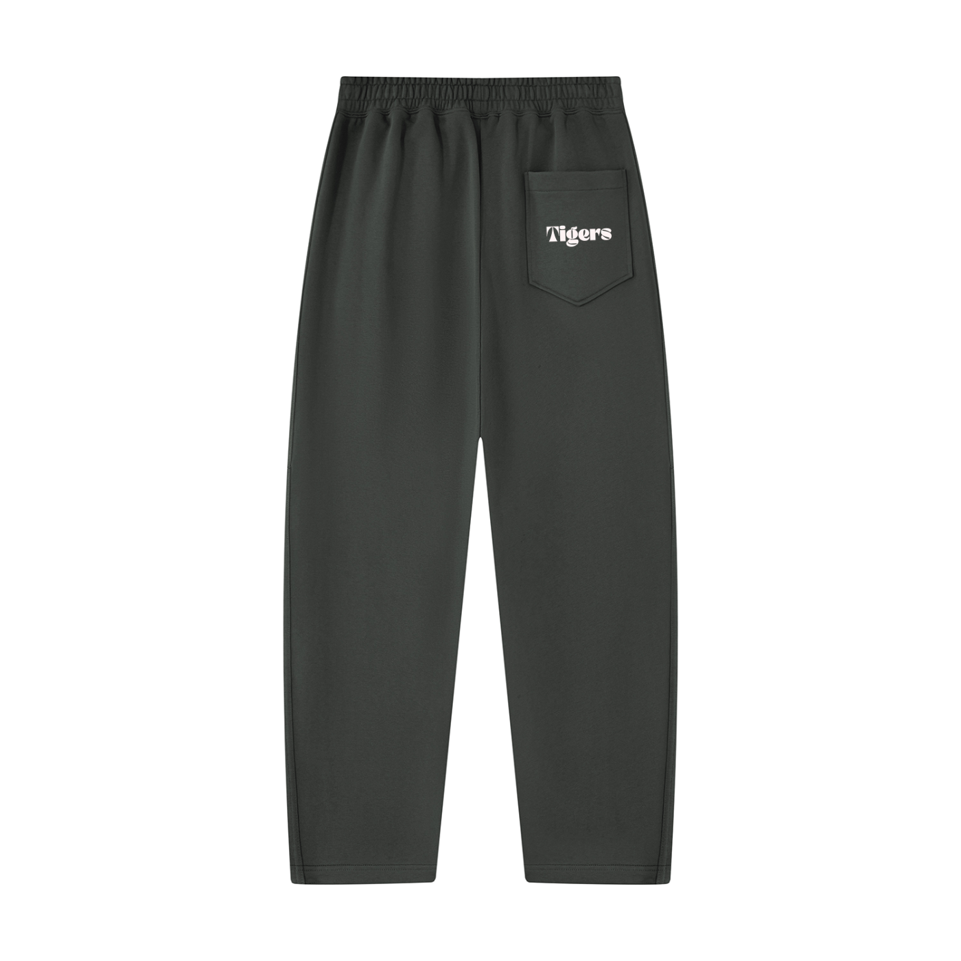 Unisex Tapered Straight Hem Sweatpants