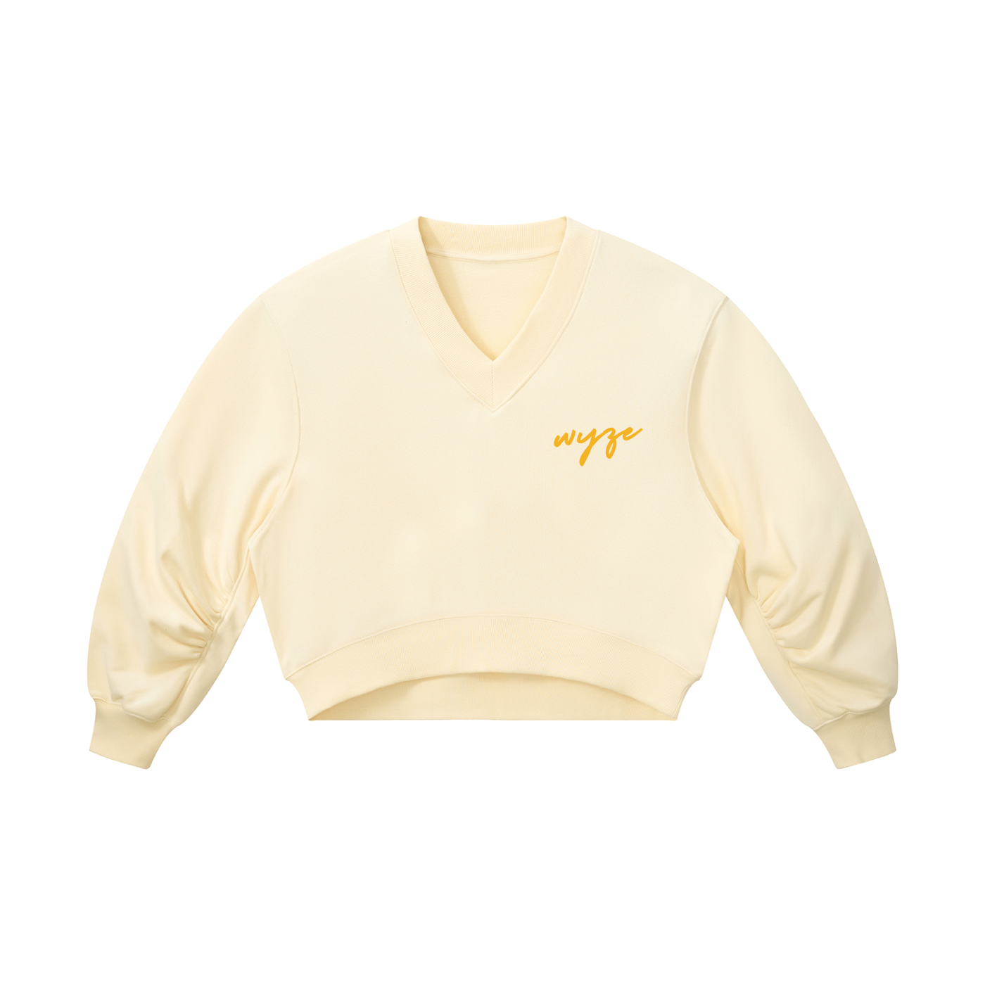 Women’s Crop V-Neck Sweatshirt