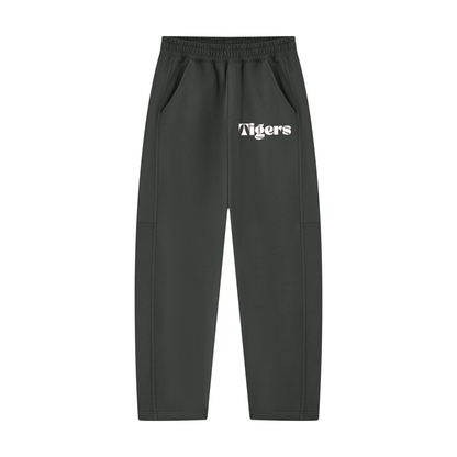 Unisex Tapered Straight Hem Sweatpants