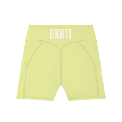 Women's High-Waisted Pocket Biker Shorts