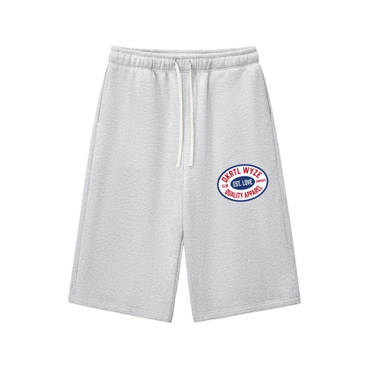Relaxed Drawstring Three-quarter Sweatpants
