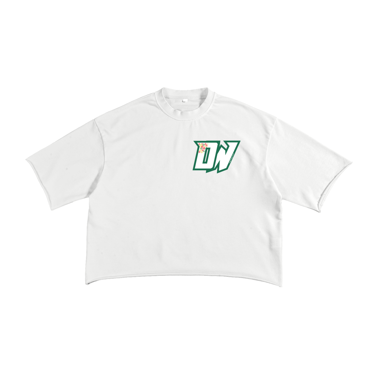French Terry Raw Edge T-Shirt