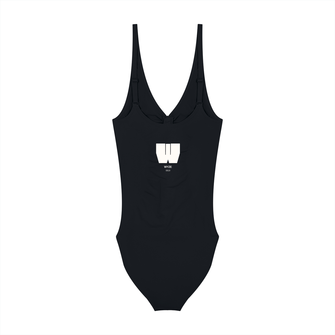 Women’s Full-Zip Ruched Bodysuit