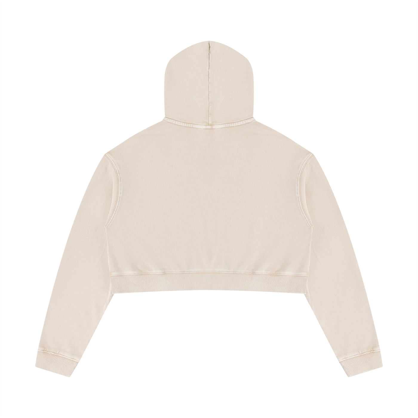Women’s Mineral Washed Crop Hoodie
