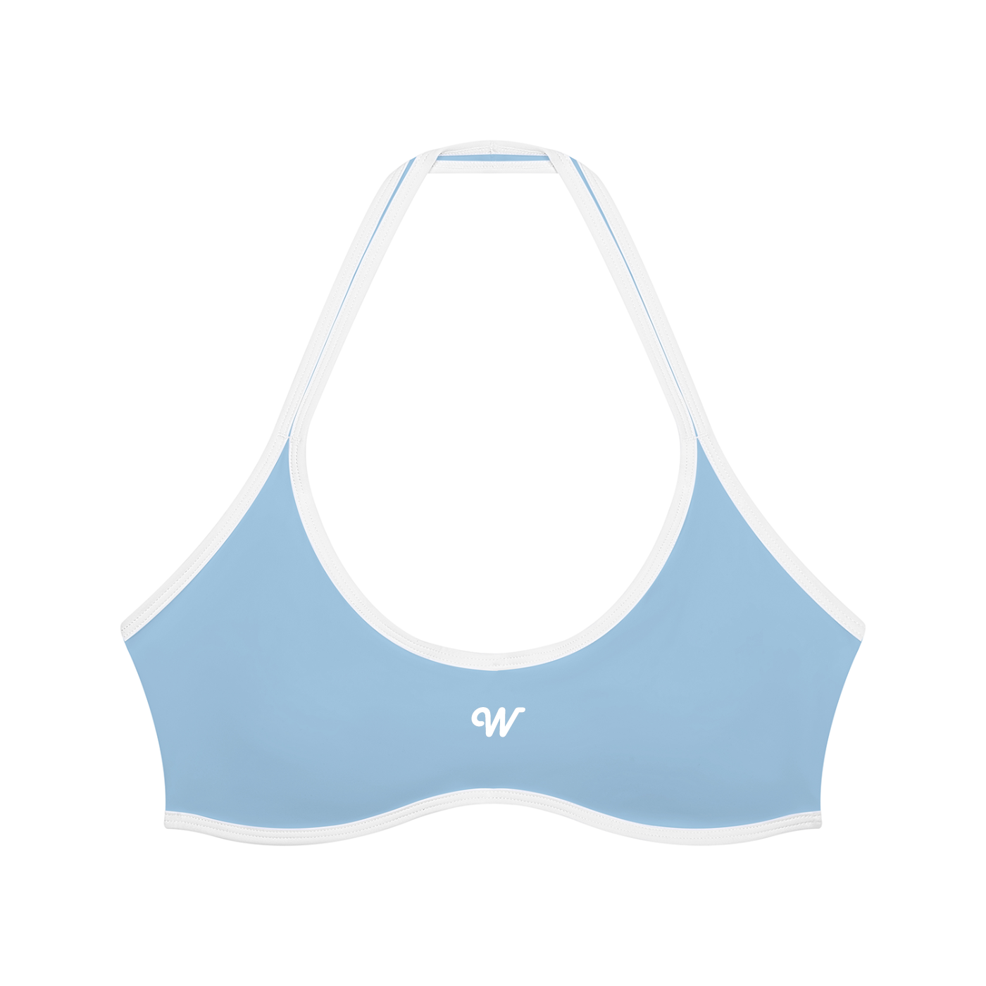 Women's Halter Color Block Yoga Sports Bra