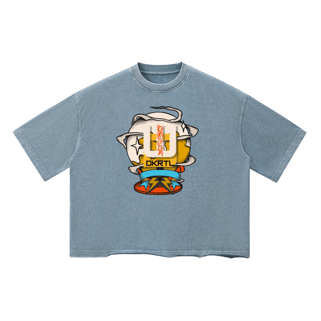 Unisex Vintage Wash Boxy T-Shirt