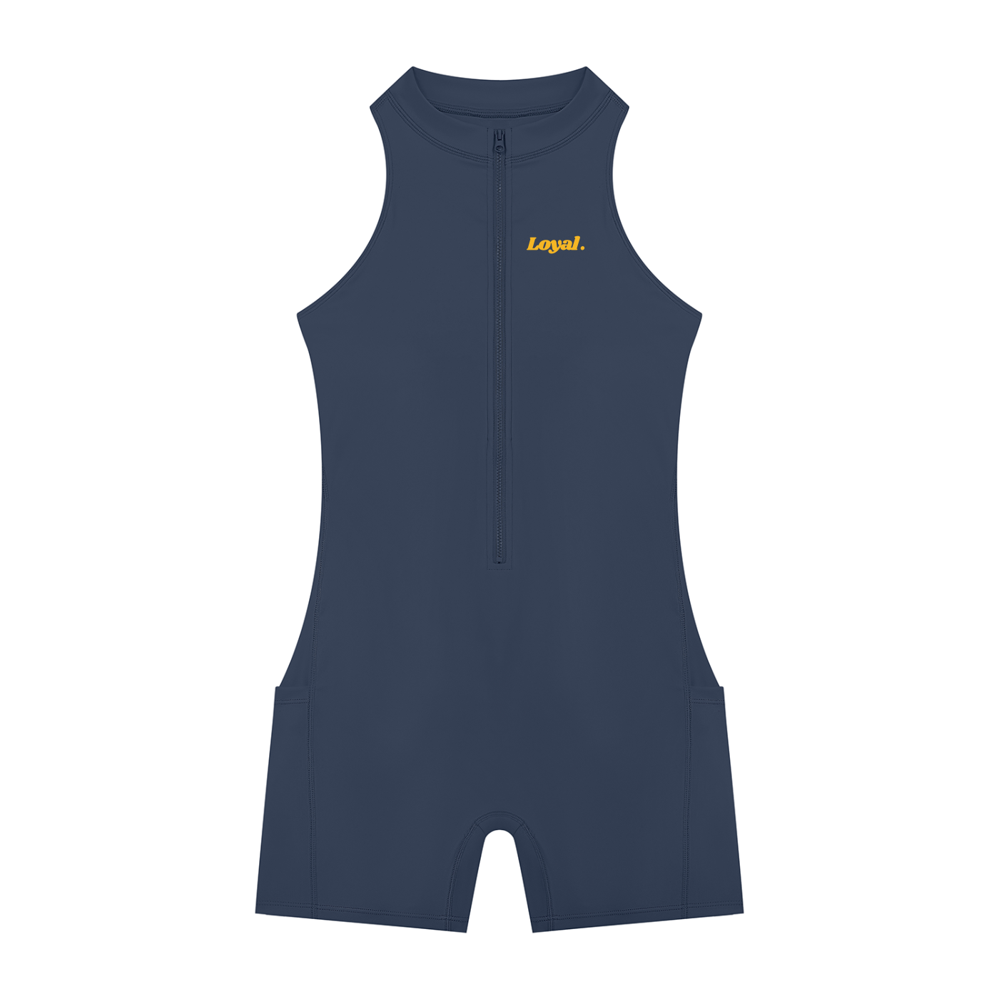 Women’s Quarter-Zip Yoga Romper