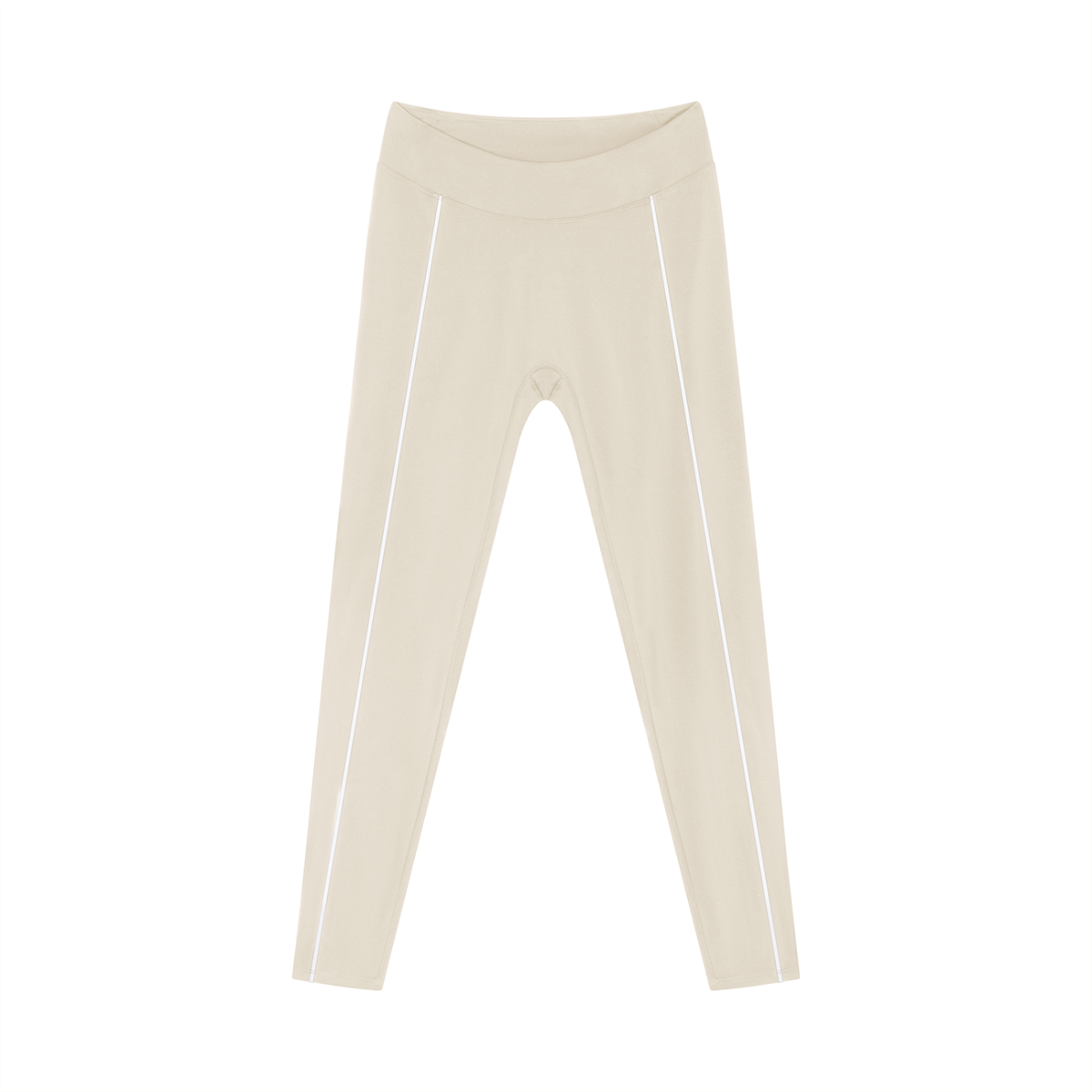 Women’s High-Waist Tapered Leggings in Light Apricot by DKRTL WYZE