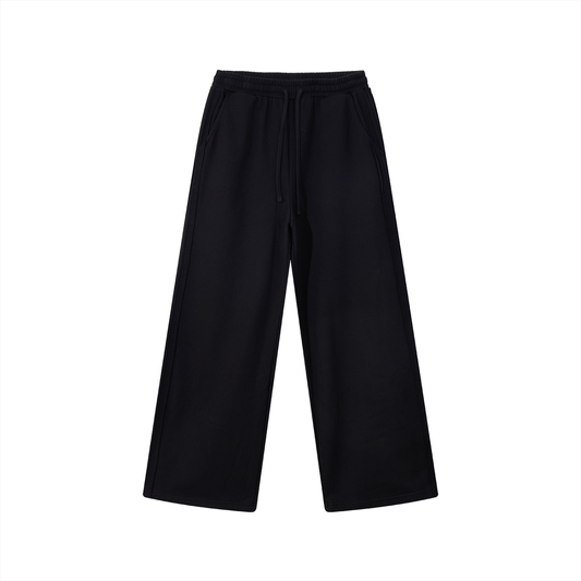 Contrast Tape Straight-Leg Sweatpants