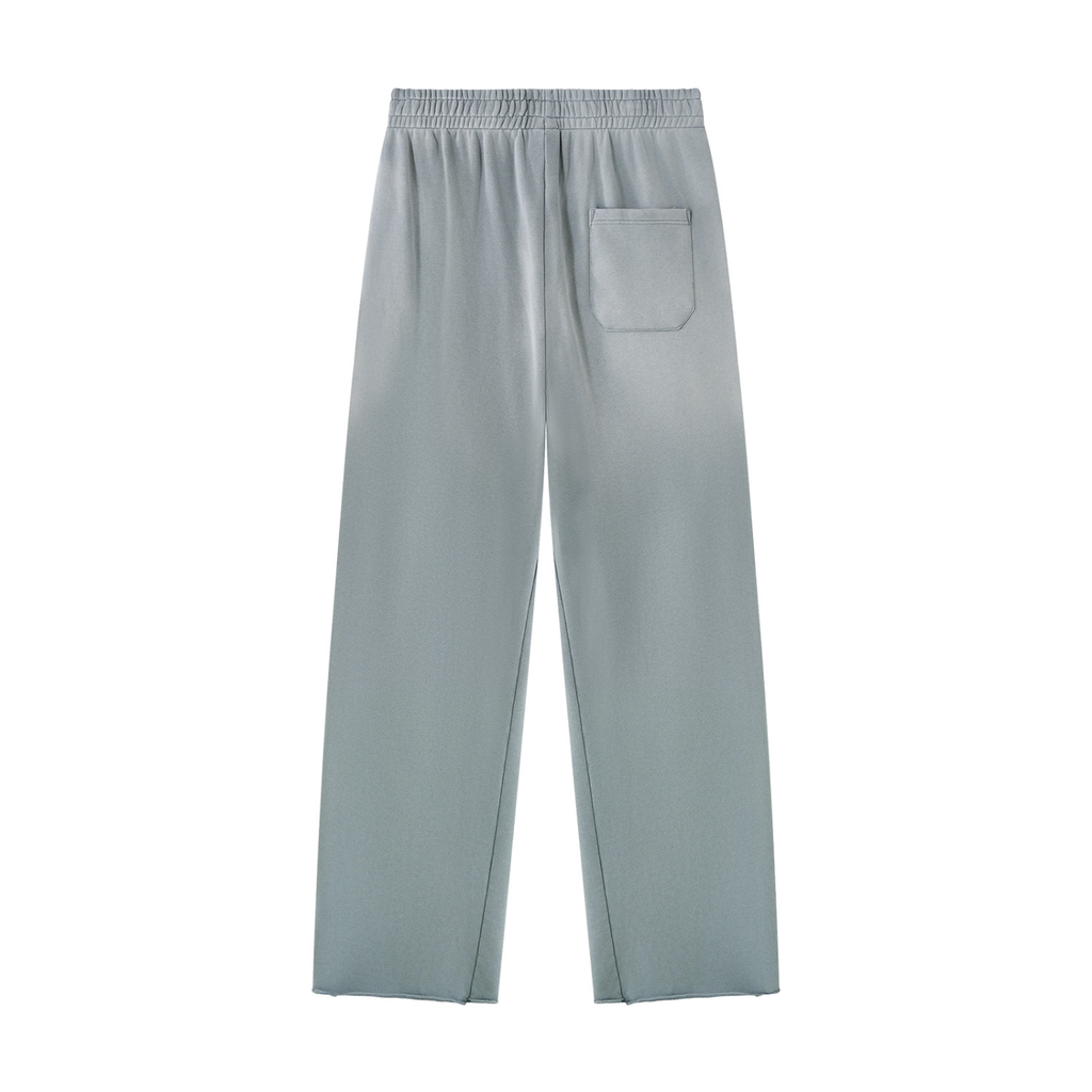 Unisex Sunfade Raw Hem Sweatpants by DKRTL WYZE
