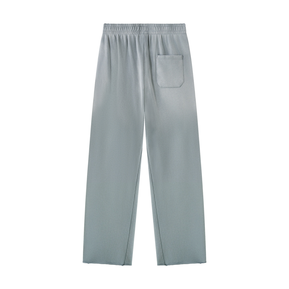 Unisex Sunfade Raw Hem Sweatpants by DKRTL WYZE