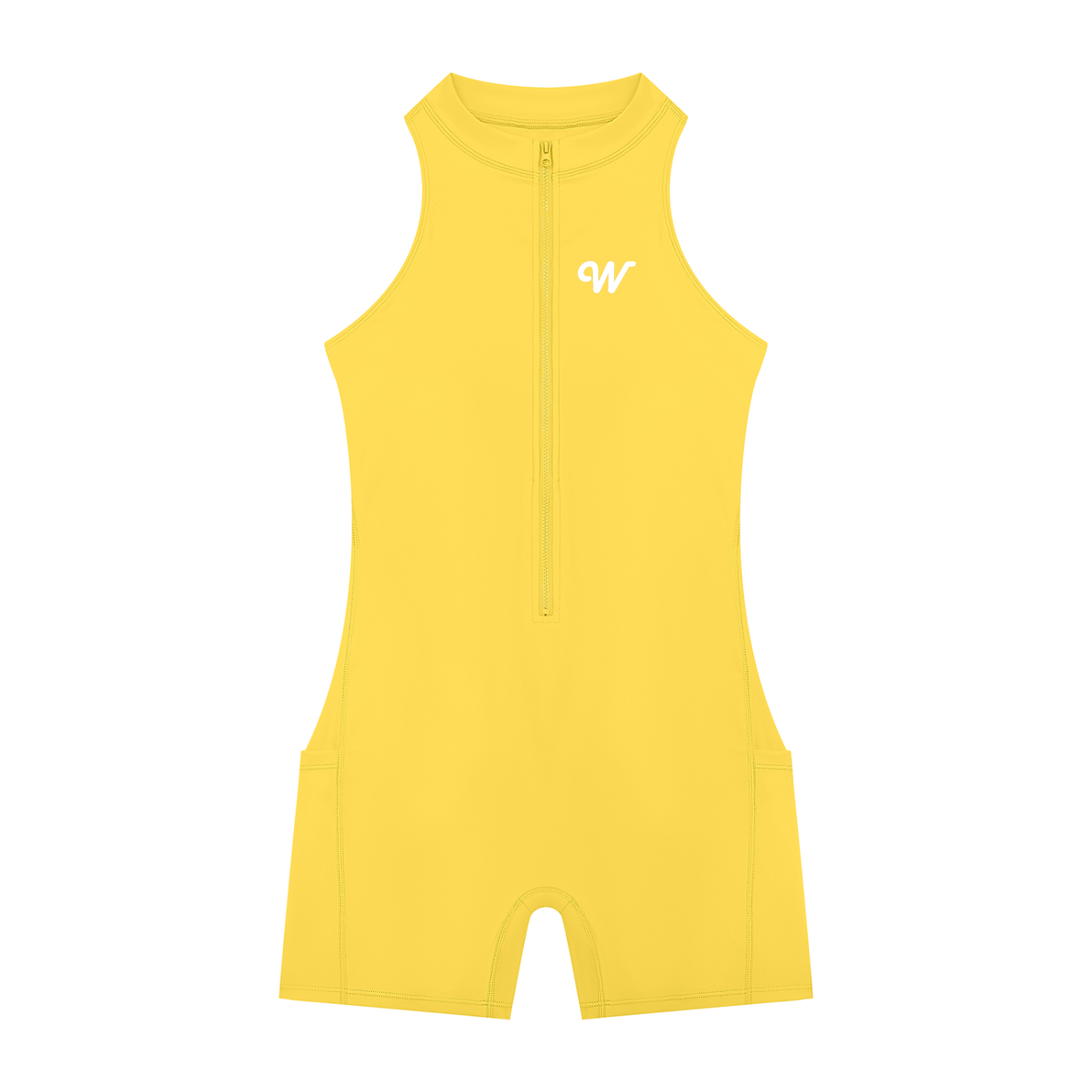 Women’s Quarter-Zip Yoga Romper