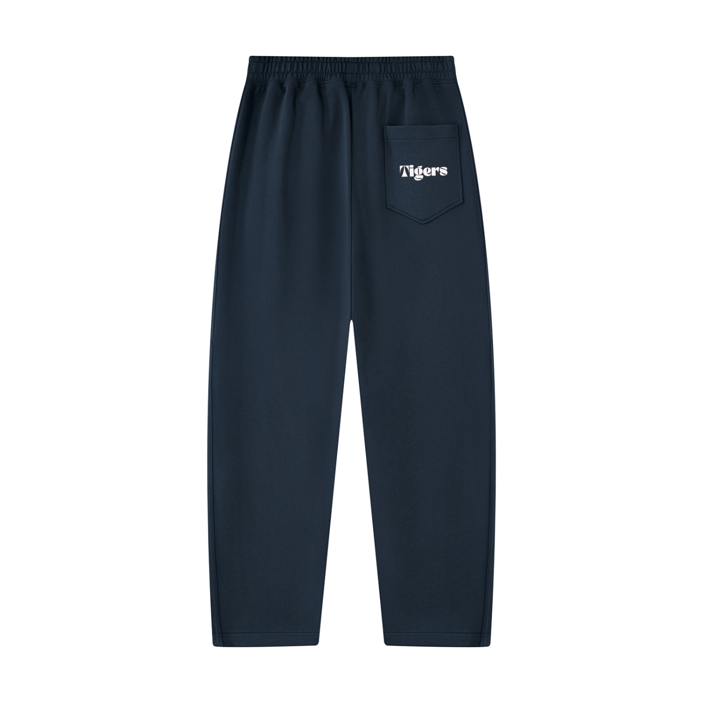 Unisex Tapered Straight Hem Sweatpants