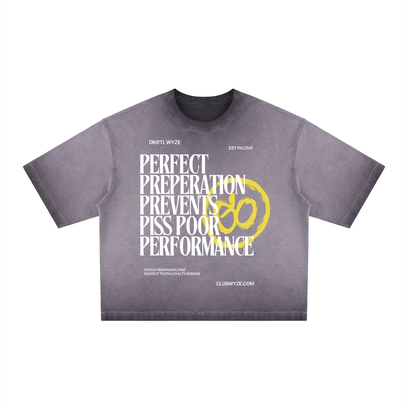 Unisex Reverse Dyed Boxy T-Shirt