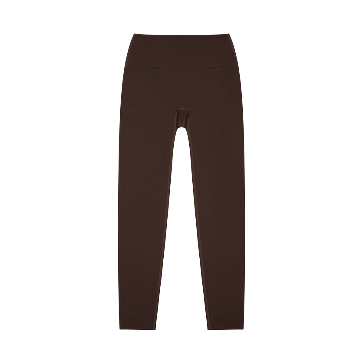High-Waisted Yoga Leggings in Brown by DKRTL WYZE