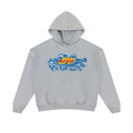 Unisex Mineral Wash Distressed Hoodie