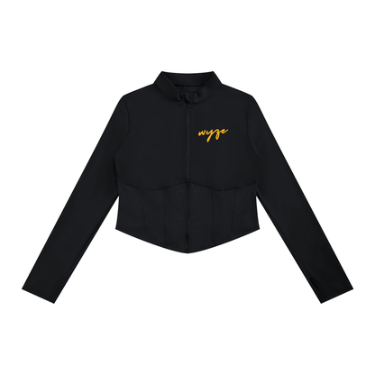 Women's Slim Fit Full-Zip Yoga Jacket