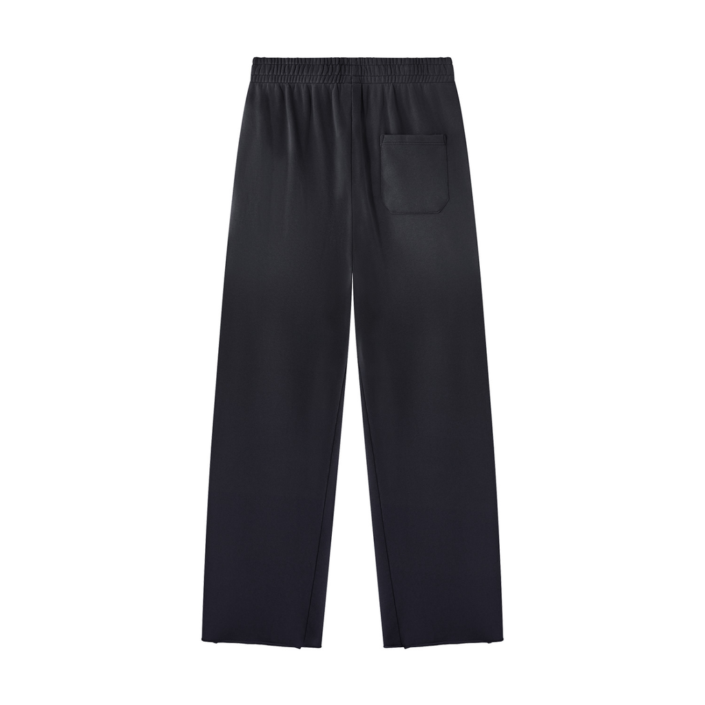Unisex Sunfade Raw Hem Sweatpants by DKRTL WYZE