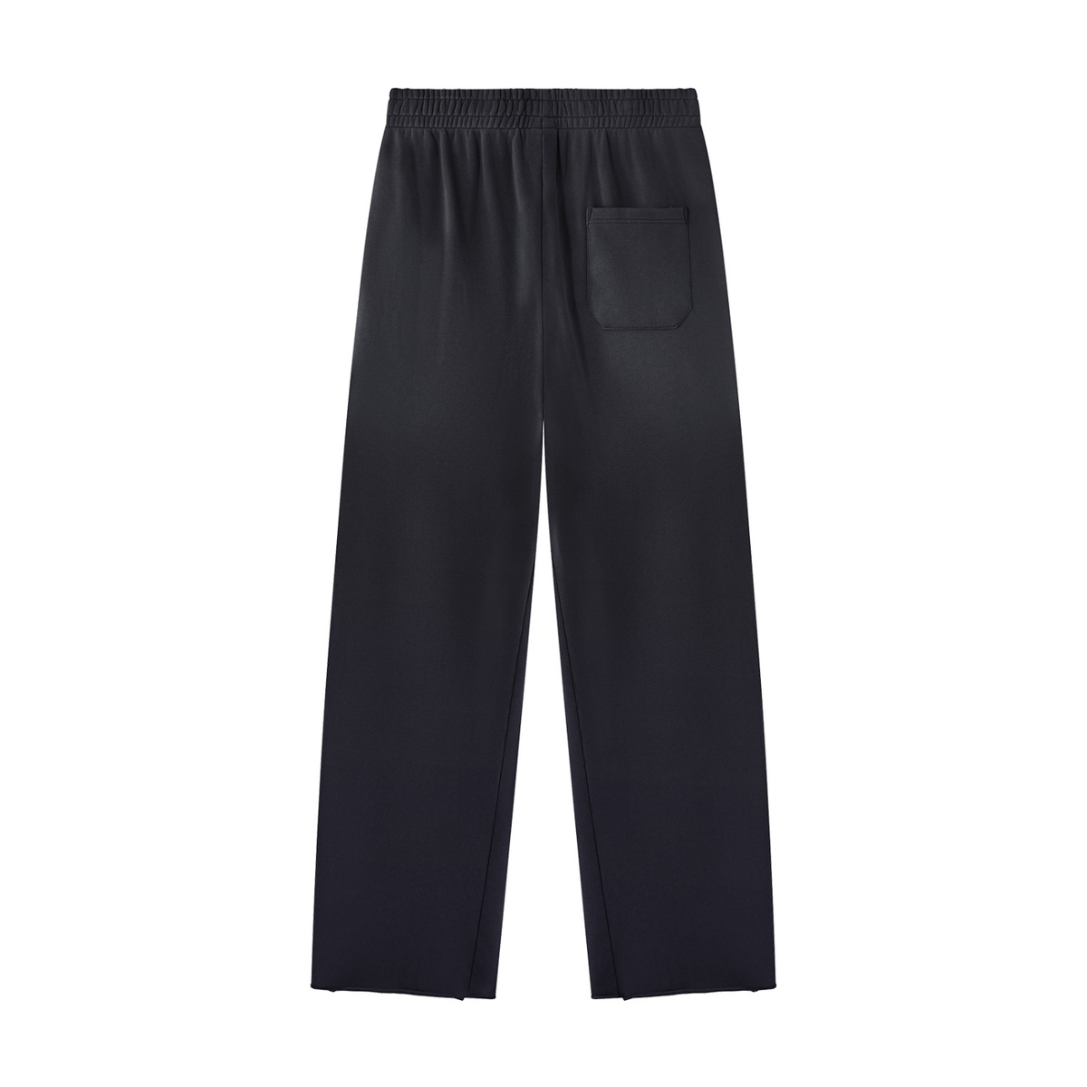Unisex Sunfade Raw Hem Sweatpants by DKRTL WYZE