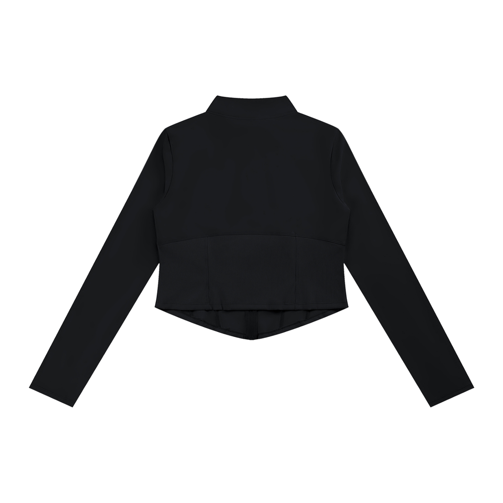 Women's Slim Fit Full-Zip Yoga Jacket