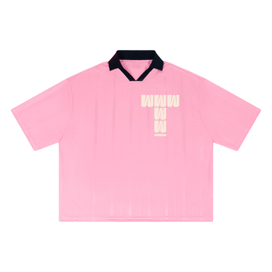 Unisex Striped Boxy Soccer Jersey