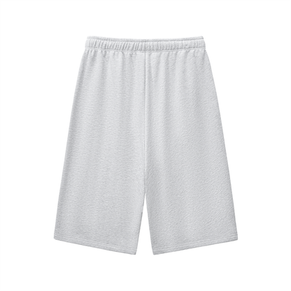 Relaxed Drawstring Three-quarter Sweatpants