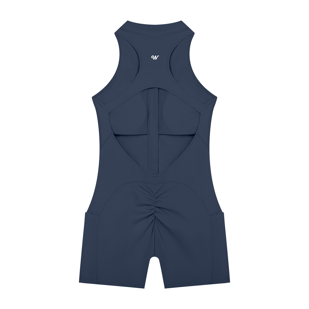 Women’s Quarter-Zip Yoga Romper