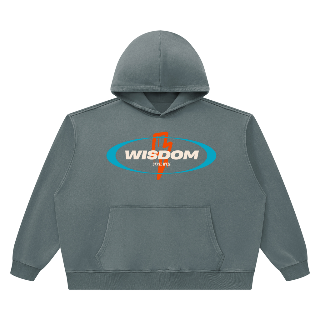 Unisex Heavyweight Vintage Wash Boxy Hoodie