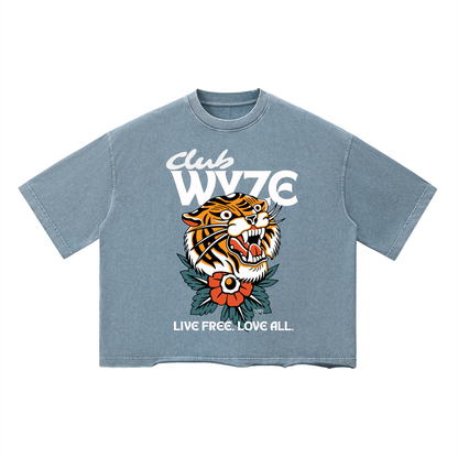 Unisex Vintage Wash Boxy T-Shirt