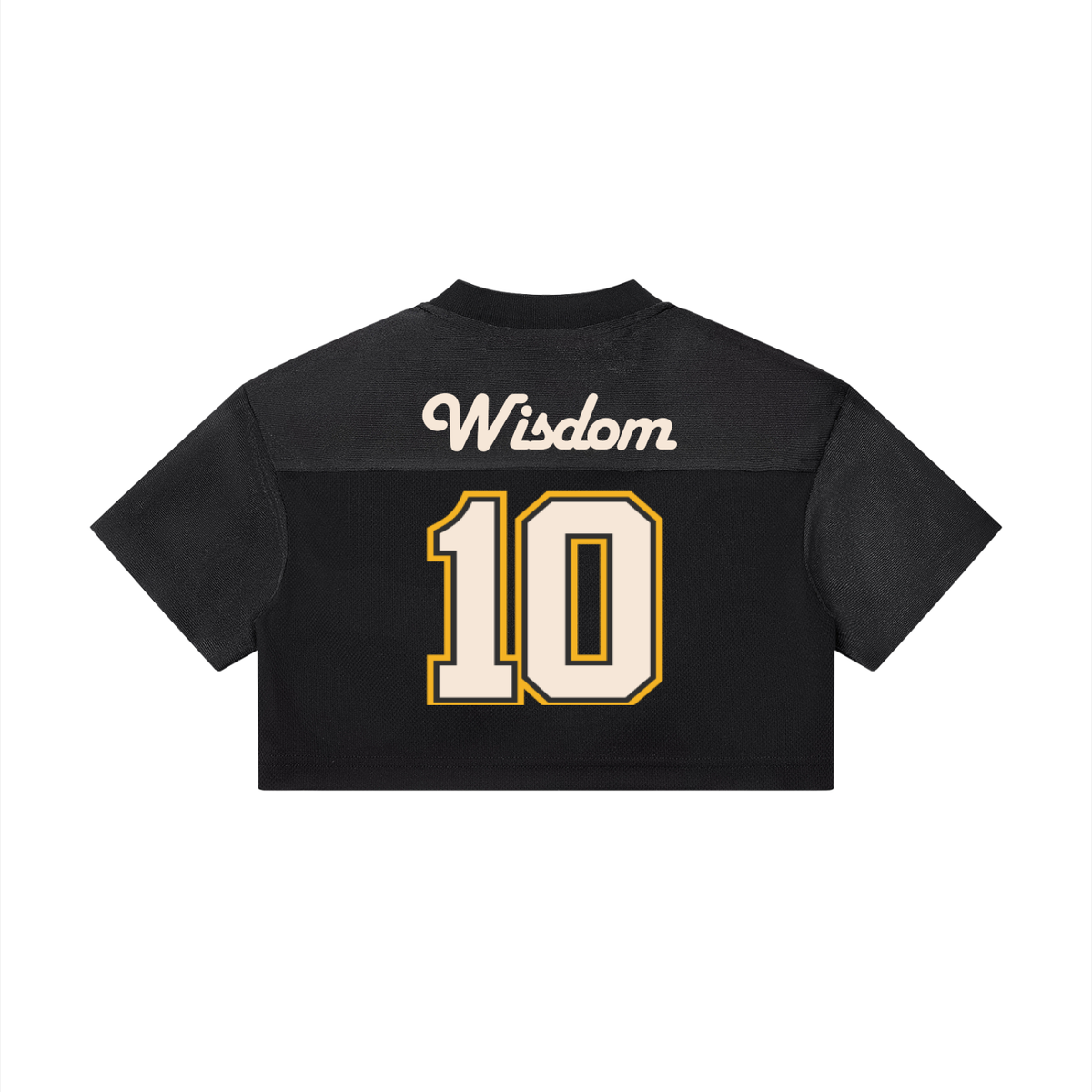 Women’s Cropped Paneled V-Neck Jersey