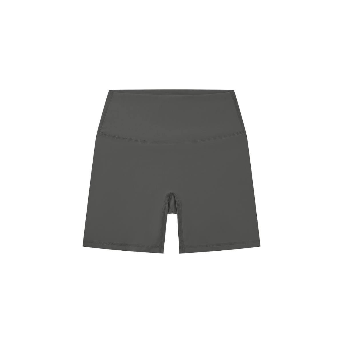 Women's High-Waisted Biker Shorts in Dark Gray by DKRTL WYZE