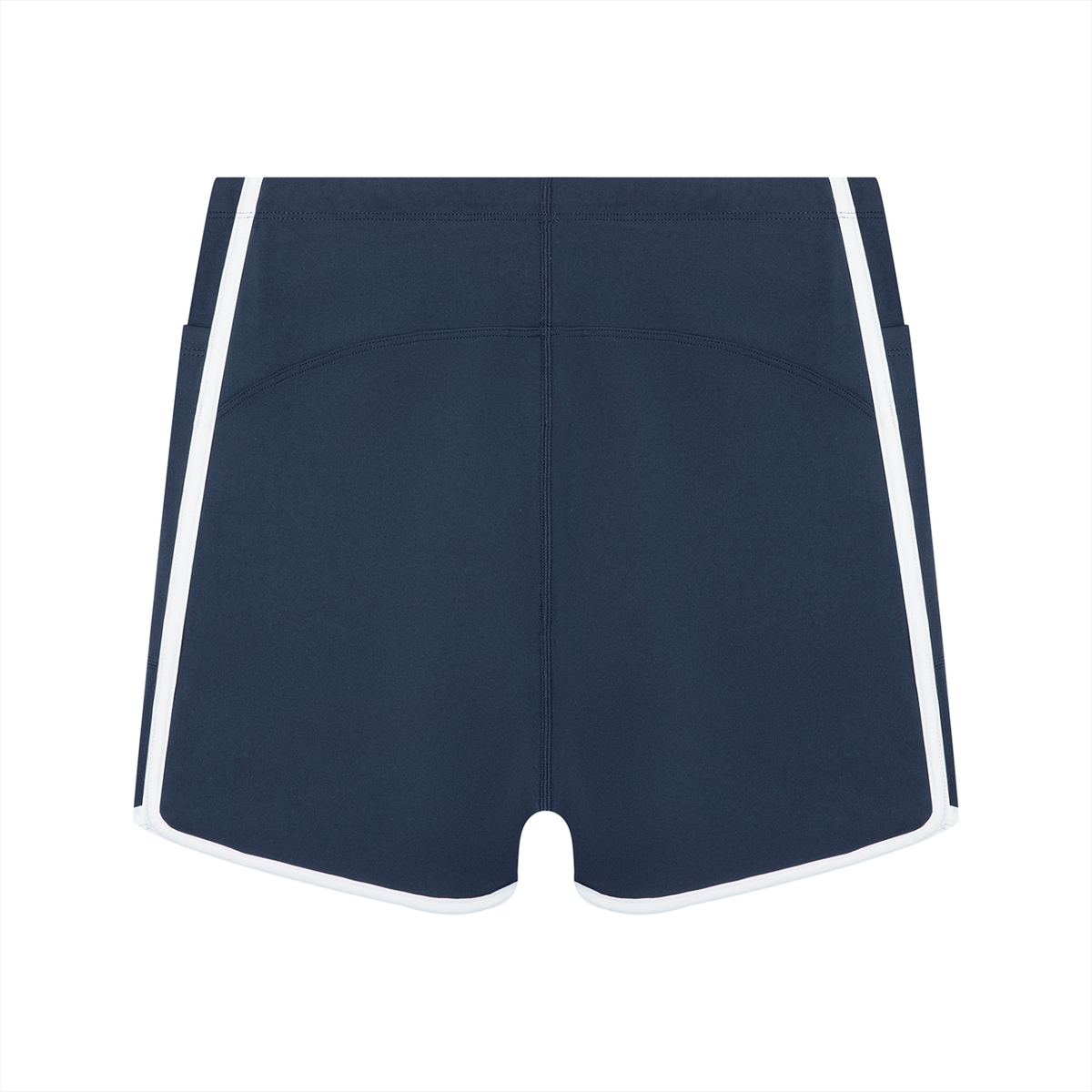 Women's High Rise Color Block Yoga Shorts