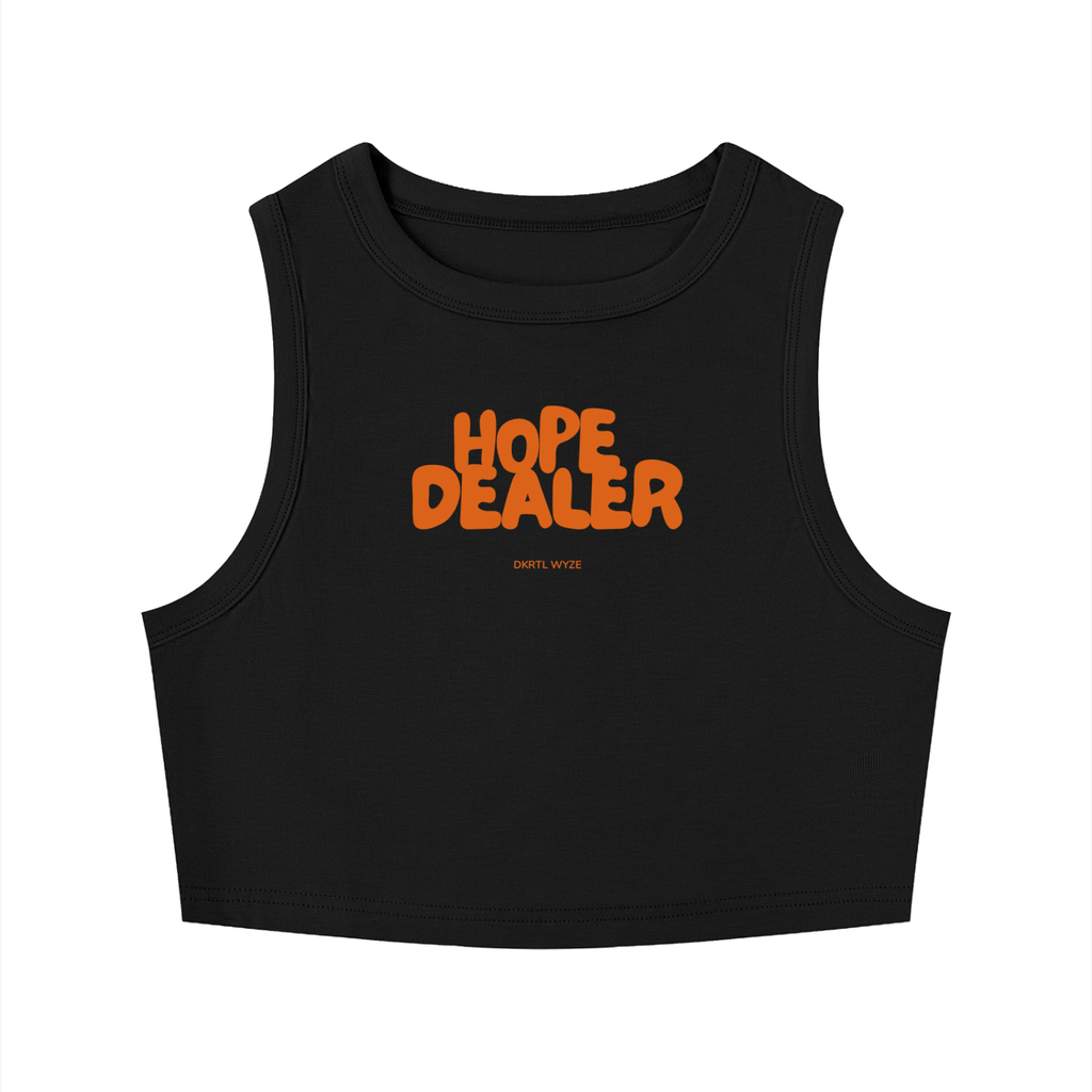 Women's Tight Crewneck Crop Tank Top