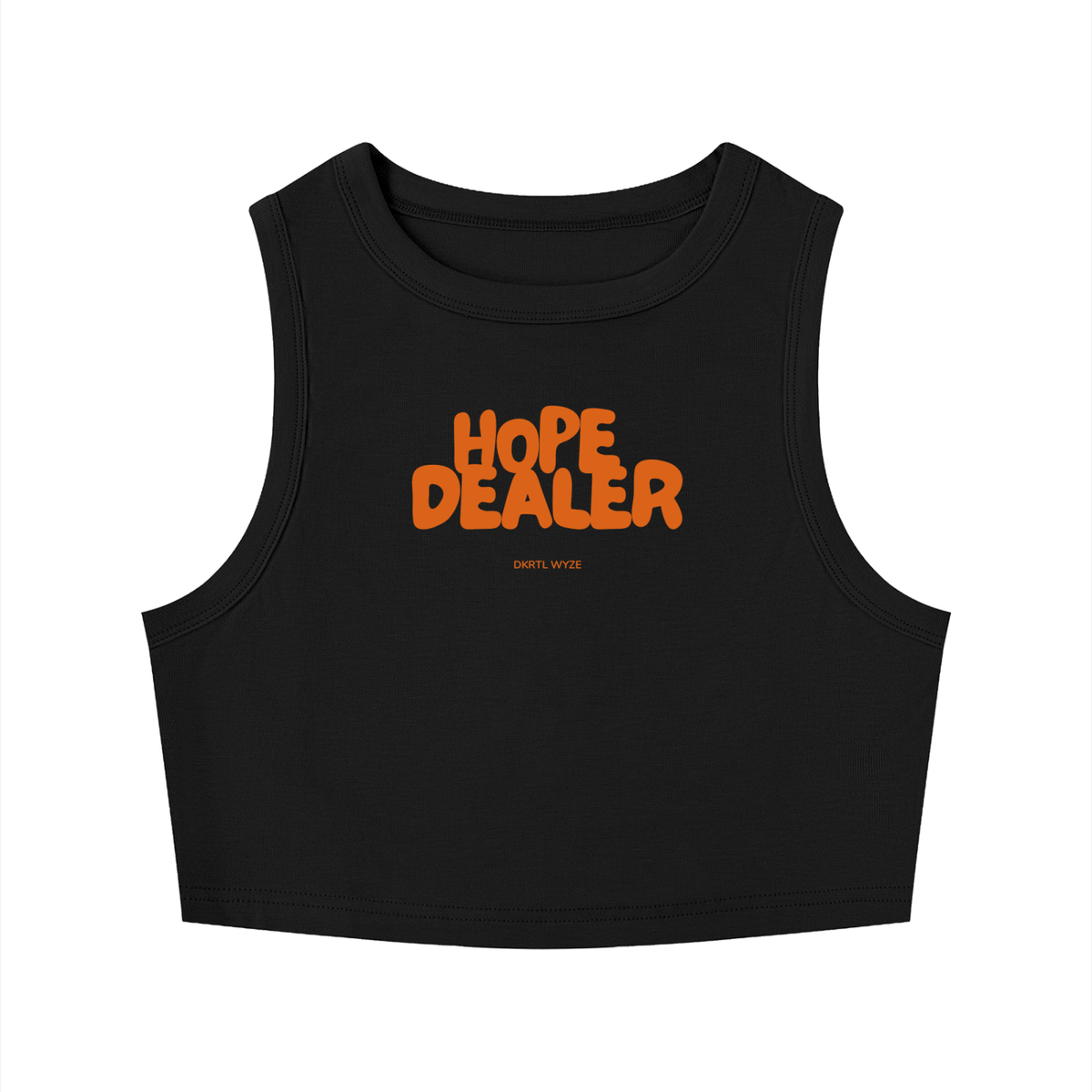 Women's Tight Crewneck Crop Tank Top