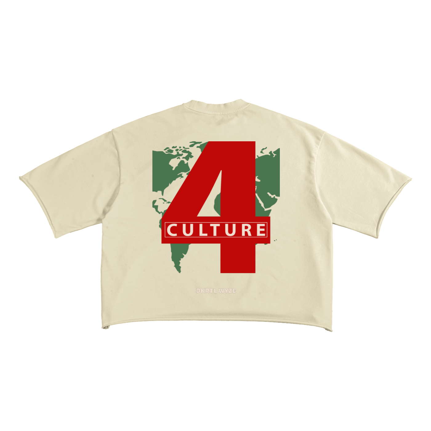 French Terry Raw Edge T-Shirt