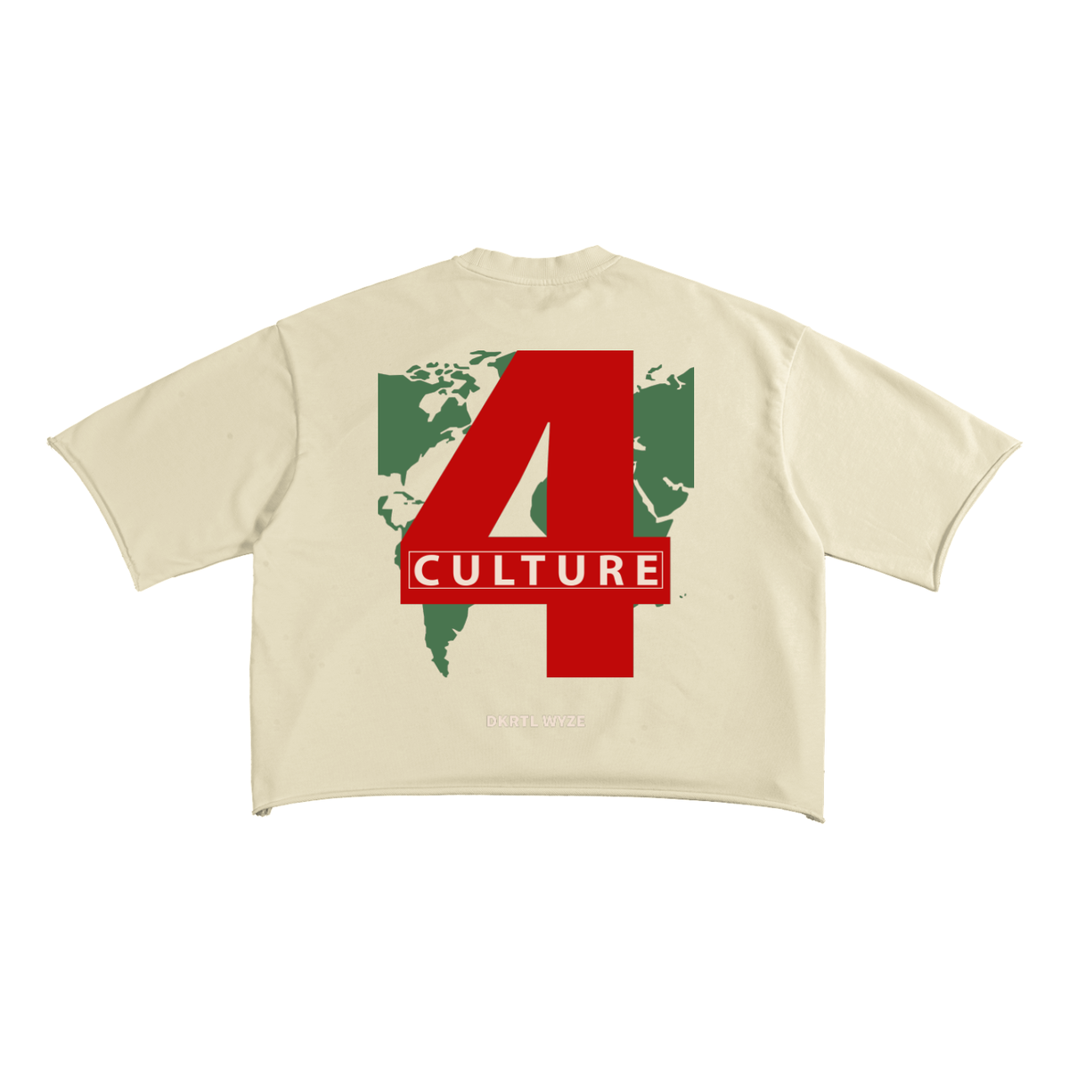 French Terry Raw Edge T-Shirt