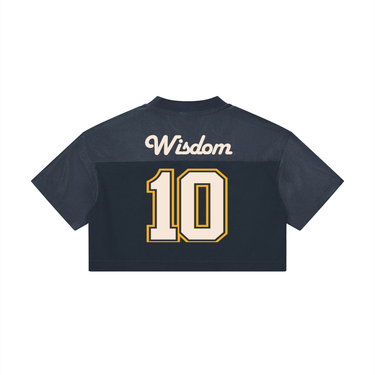 Women’s Cropped Paneled V-Neck Jersey