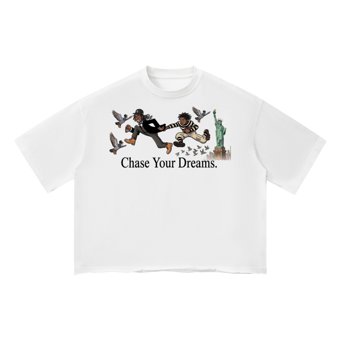 Unisex Vintage Wash Boxy T-Shirt
