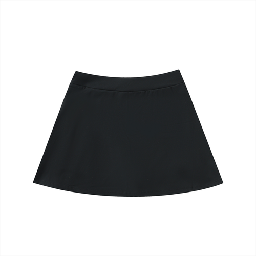 High-Waist Pocketed A-Line Skirt by DKRTL WYZE