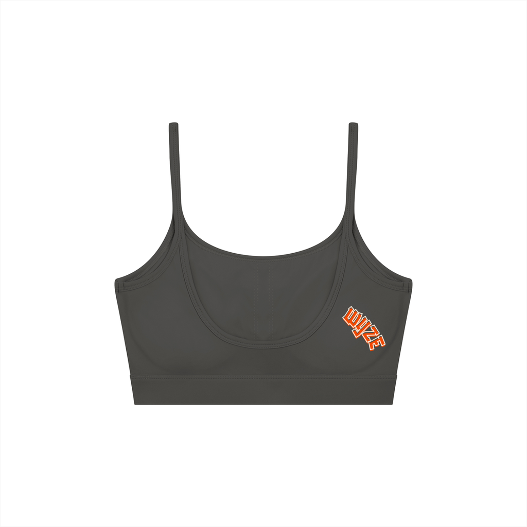 Women's Solid U-Neck Sports Bra