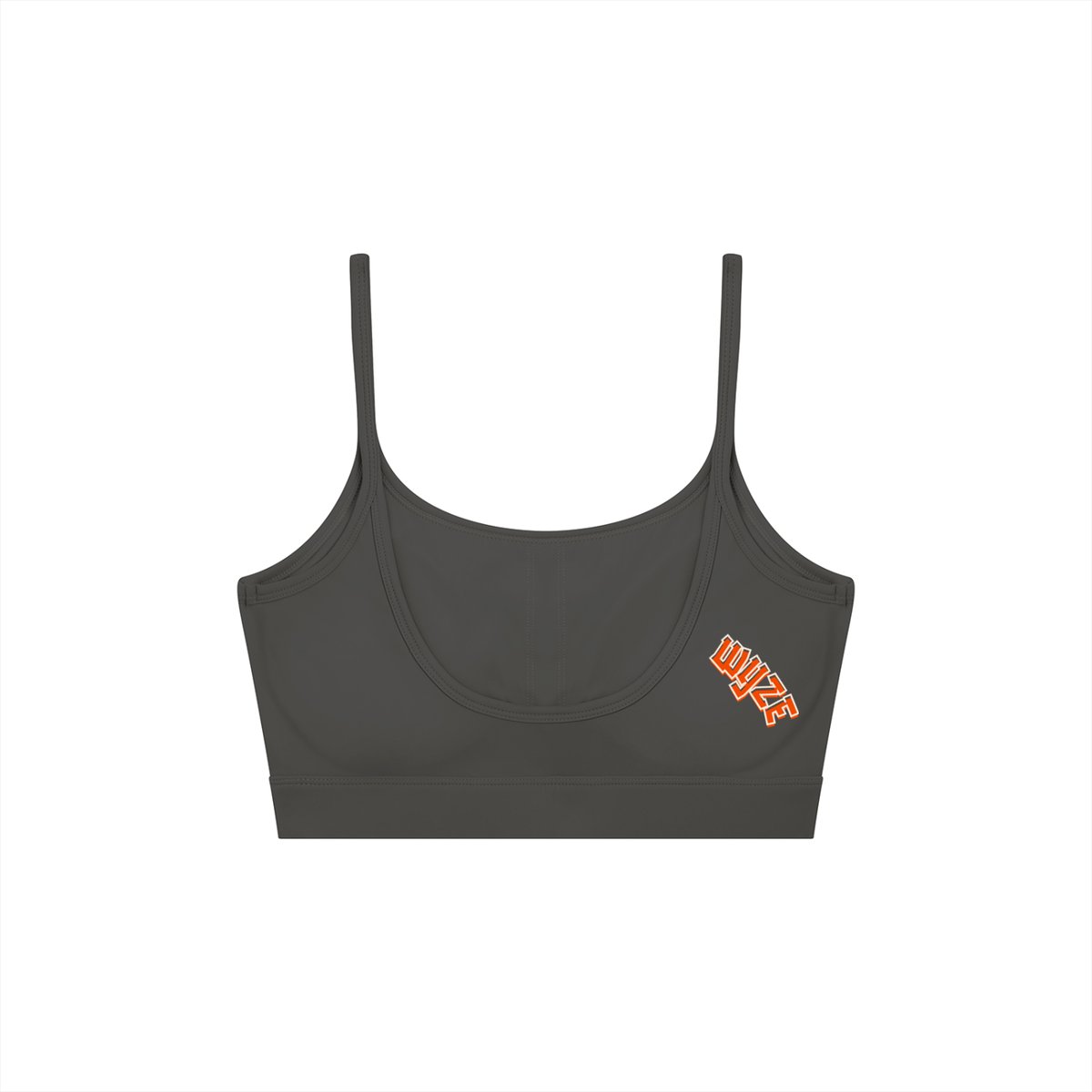 Women's Solid U-Neck Sports Bra