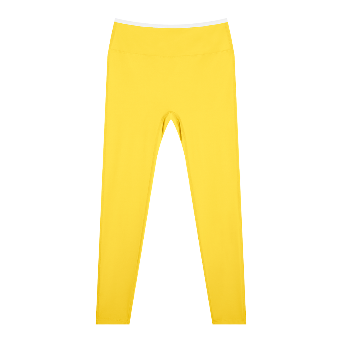 Women's High-Waisted Yoga Leggings in Yellow by DKRTL WYZE