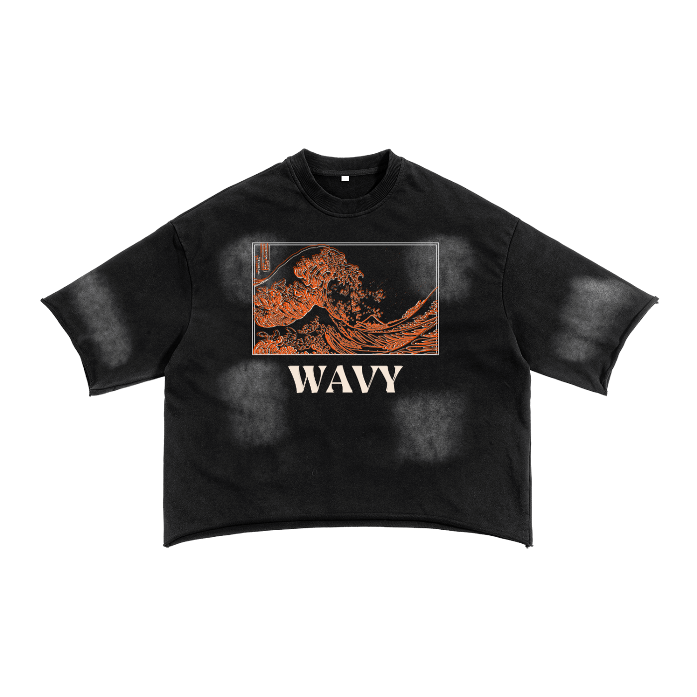 Sunfade French Terry Raw Edge T-Shirt