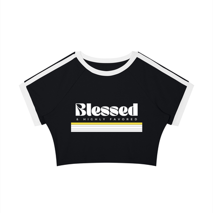 Women’s Raglan Crop T-Shirt