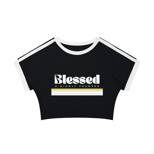 Women’s Raglan Crop T-Shirt