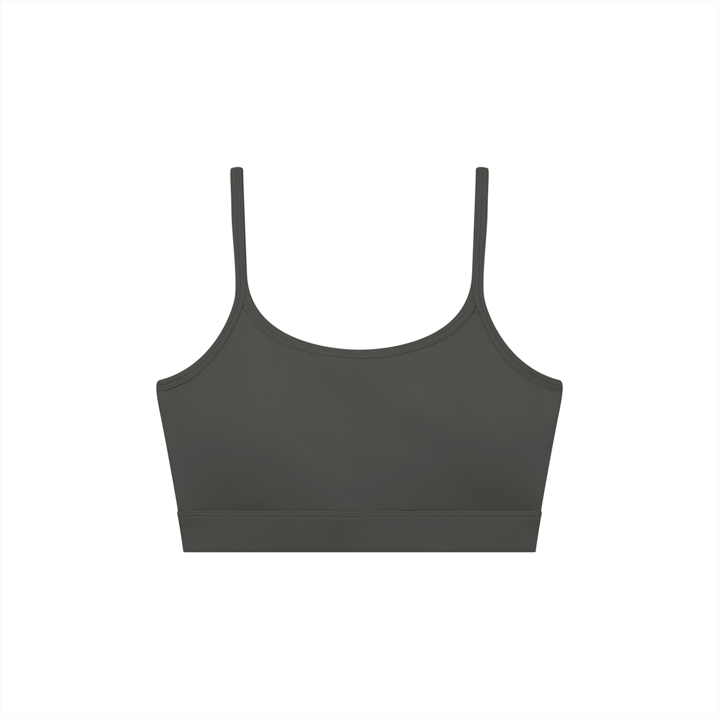 Women's Solid U-Neck Sports Bra