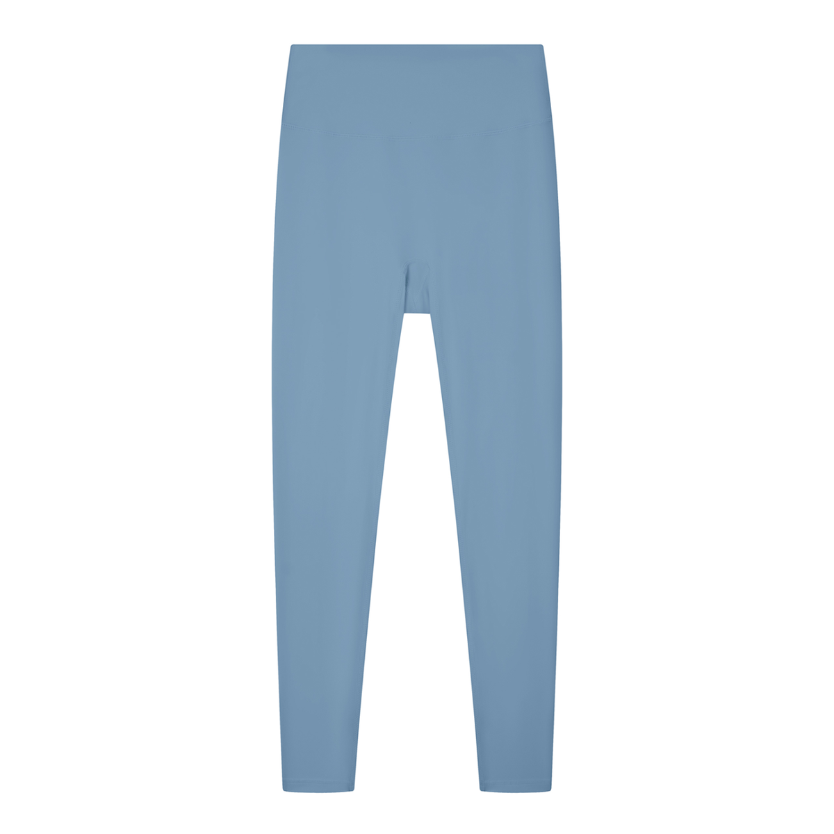 Women's Solid High Rise Leggings in Haze Blue by DKRTL WYZE